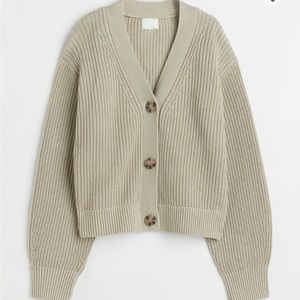 NWT H&M Rib Knit Cardigan